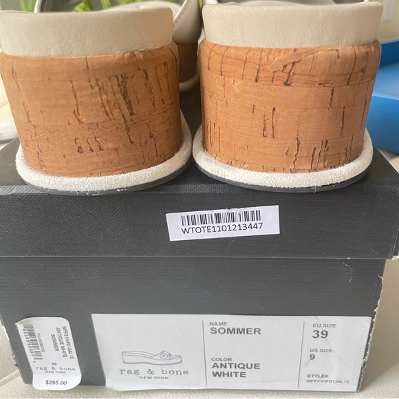 Rag & Bone Platform Sommer Wedges Sandals - Picture 5 of 8